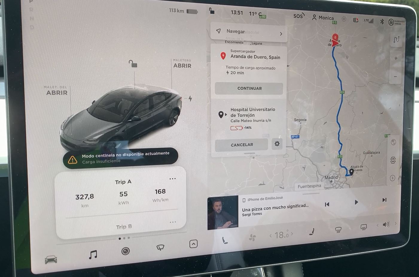 Consumo tesla on sale model 3