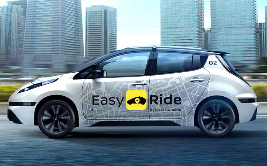 Los taxis eléctricos sin conductor llegan a las calles de Japón