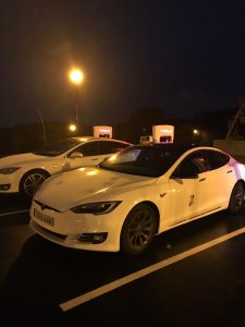 Taxi Tesla Model S en Sabadell