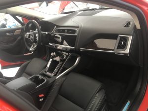 Interior Jaguar I-Pace. VEM 2018.