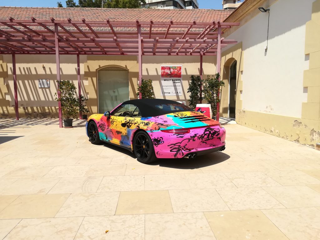 Porsche expuesto en Alicante. Agosto de 2018