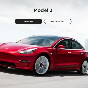 Configurador Tesla Model 3 España