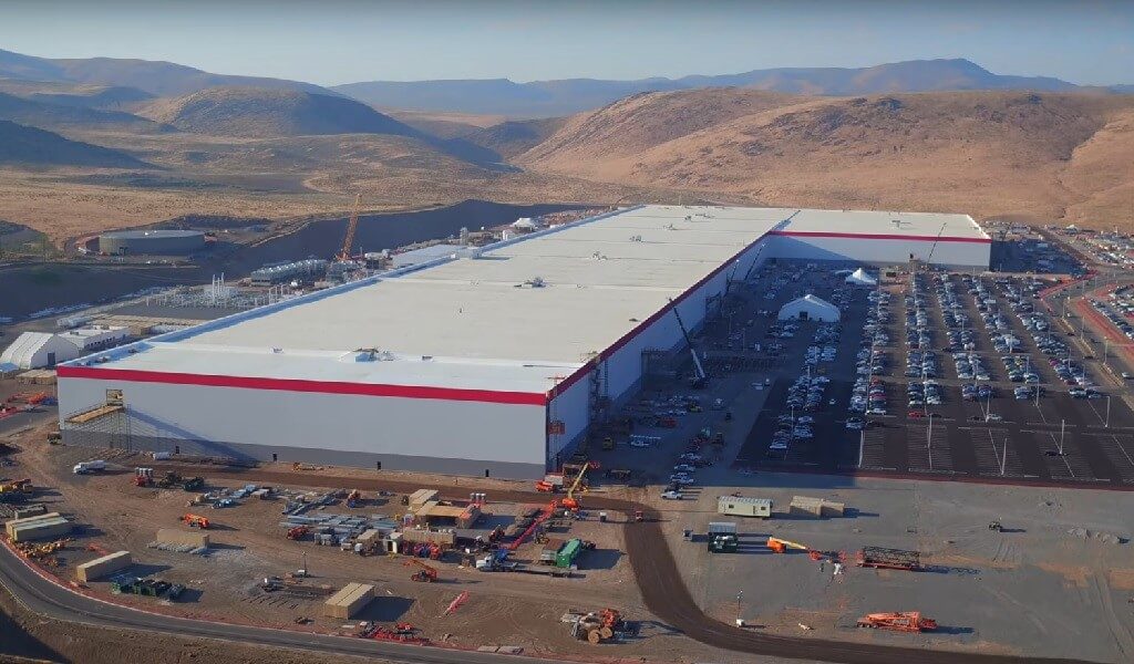 Gigafactoría de Tesla, agosto de 2017