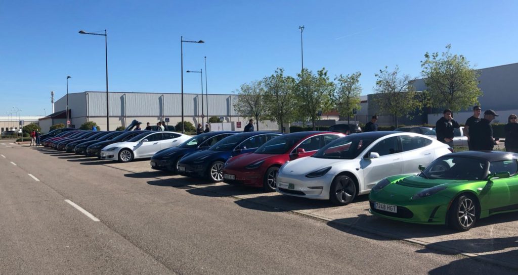 Prueba de consumos de vehículos Tesla