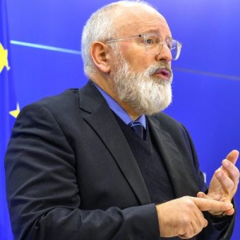 Frans Timmermans European Green Deal