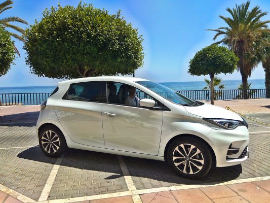 Renault Zoe ZE50 en Marbella costa
