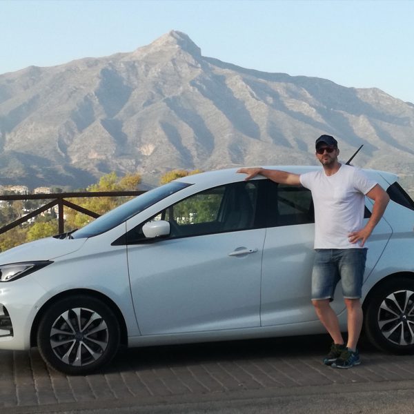 Renault Zoe y la Sierra de Marbella