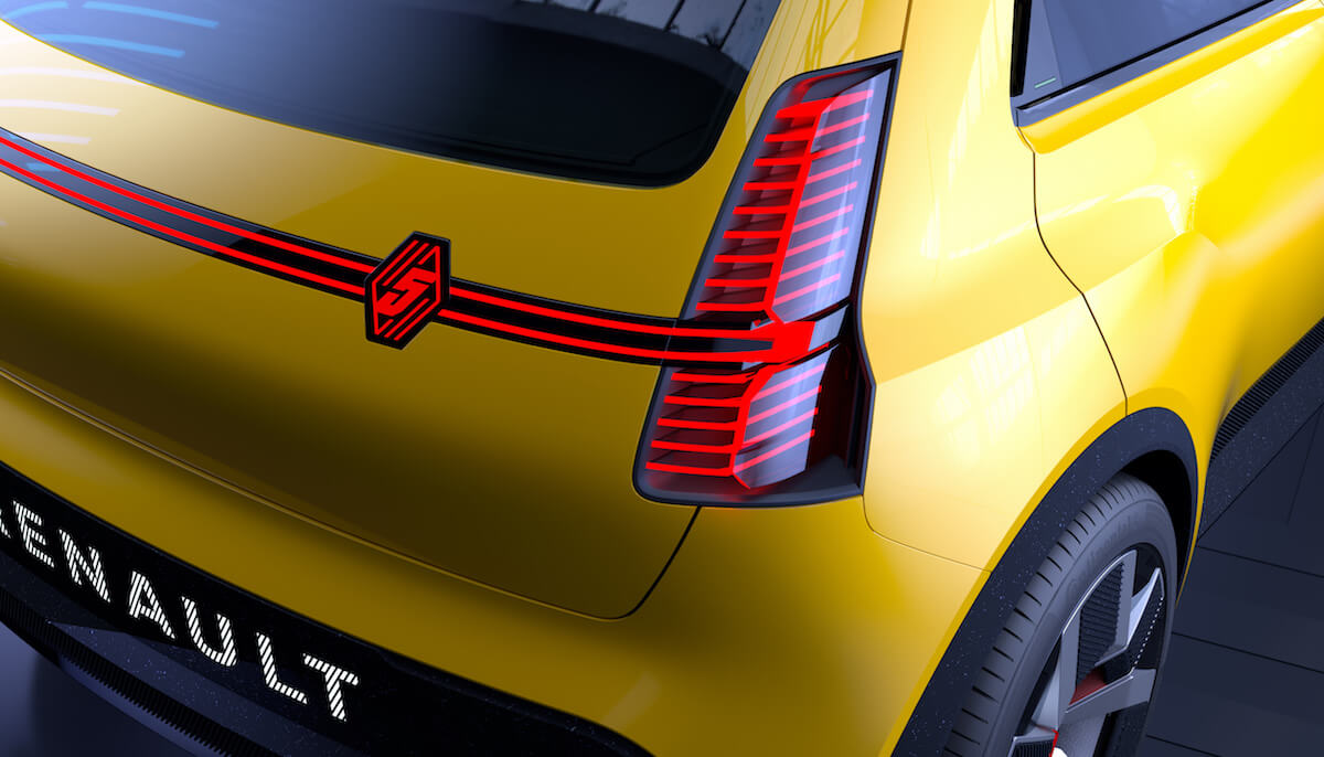 Renault 5 EV Trasera 2021