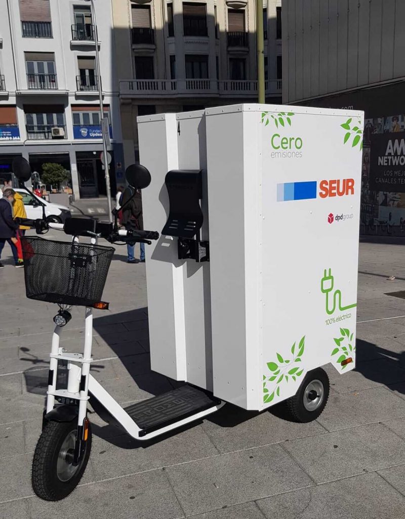 Triciclos eléctricos Tromber: Descarbonización en sector público y reparto de última milla