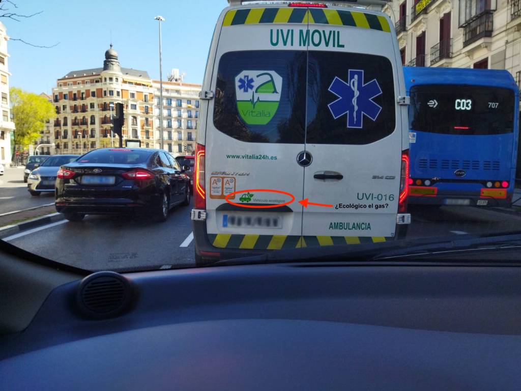 Ambulancia Greenwashing
