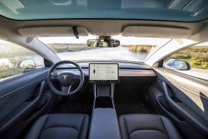 Interior Tesla Model 3 2021